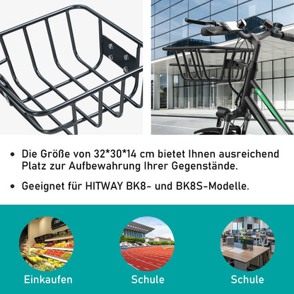 Fahrrad-Vorderradkorb für BK8SL