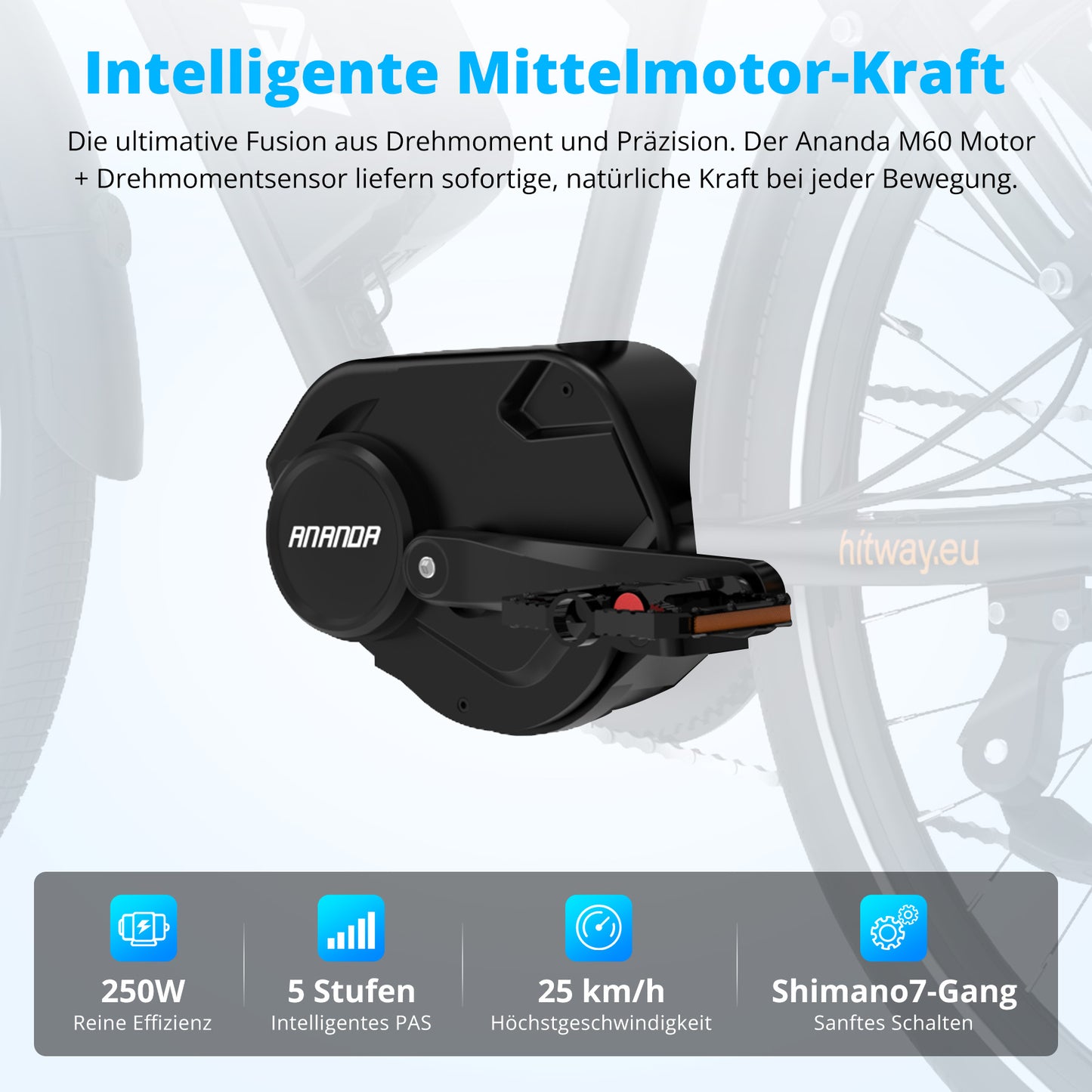 BK-U1 Mittelmotor-E-Velo