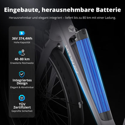 BK18 Pro E-Velo mit Riemenantrieb