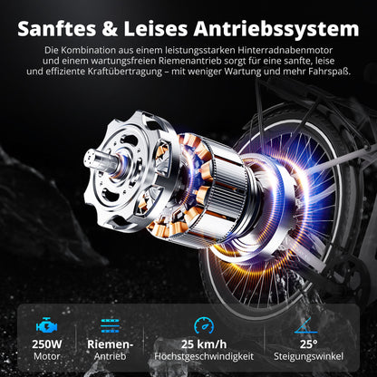 BK18 Pro E-Velo mit Riemenantrieb