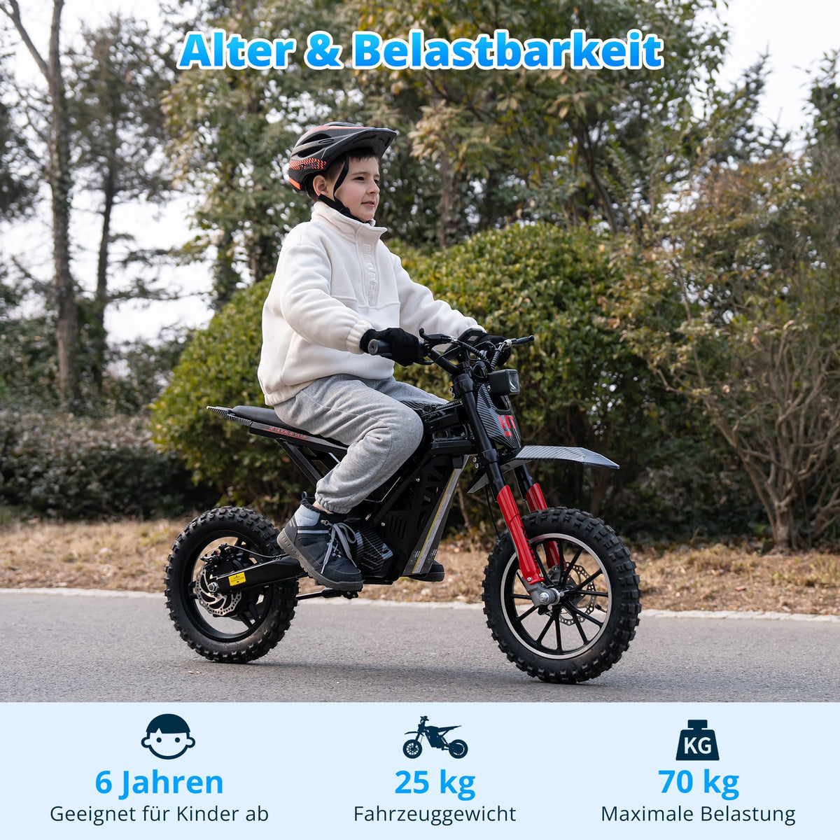 HT100 Kinder Elektro-Dirtbike