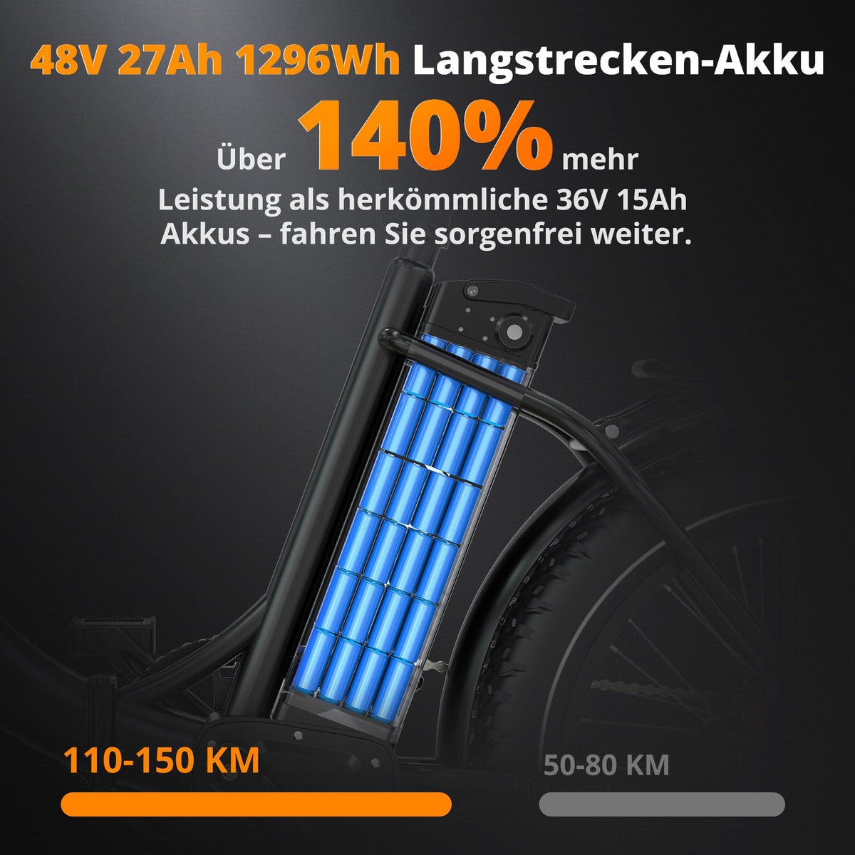 HITWAY BK6S Plus Lasten-Elektrofahrrad