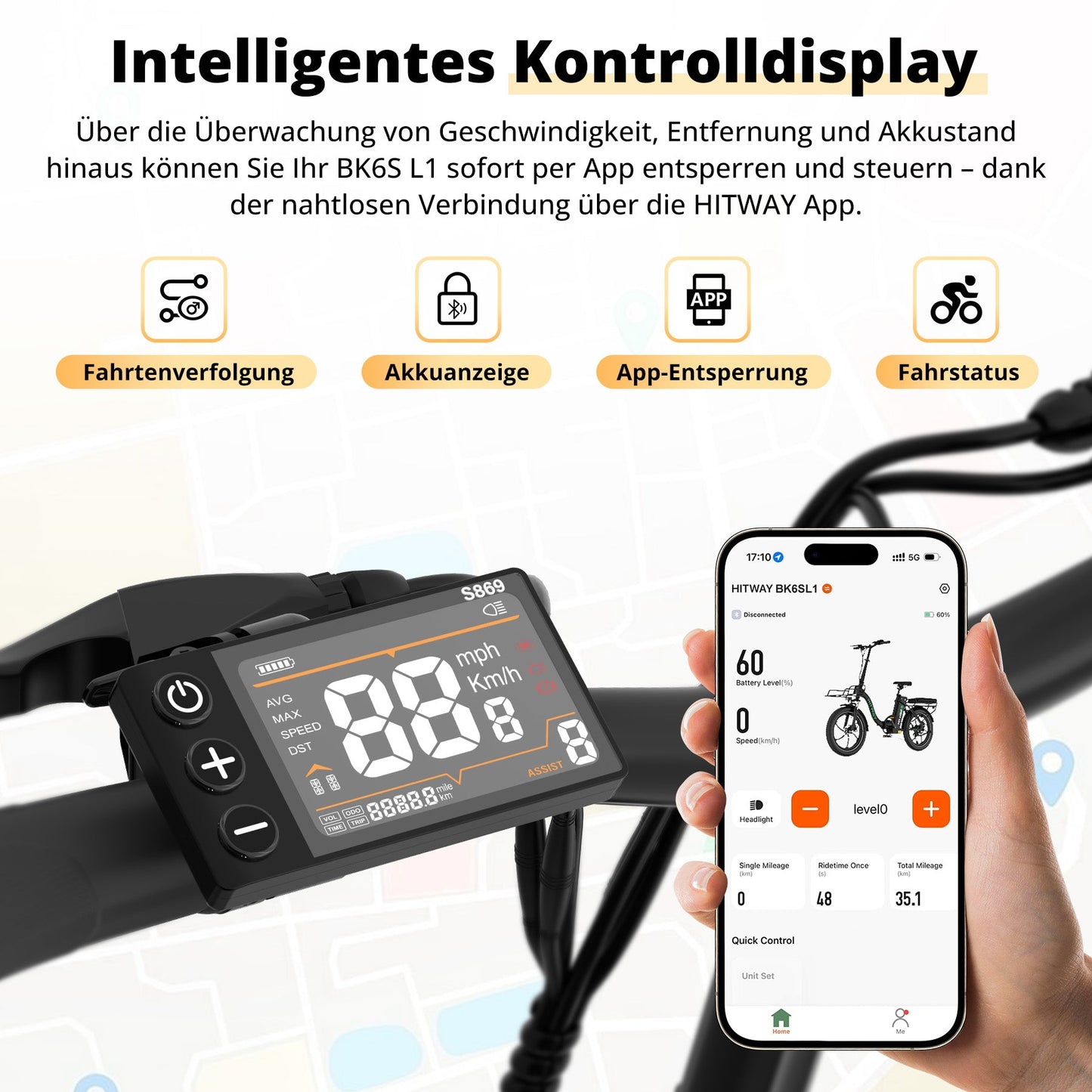 BK6S L1 Klapp-Fatbike-E-Velo