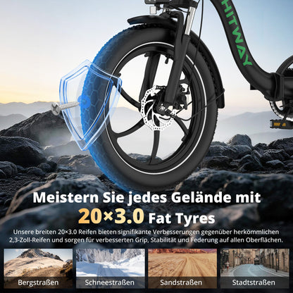 BK6S L1 Klapp-Fatbike-E-Velo
