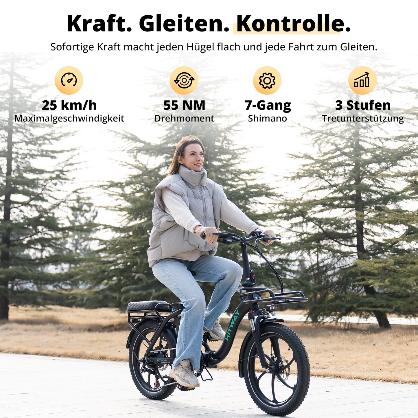 BK6S L1 Klapp-Fatbike-E-Velo