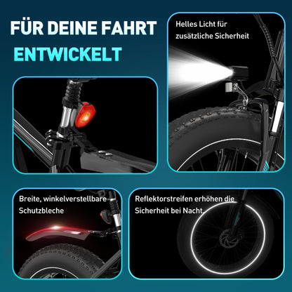 BK15 4.0 E-Velo mit Fat-Pneus