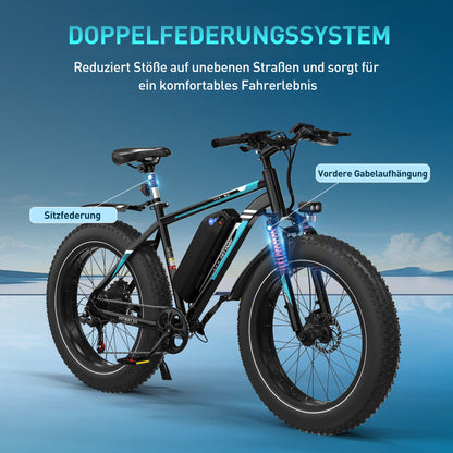 BK15 4.0 E-Velo mit Fat-Pneus