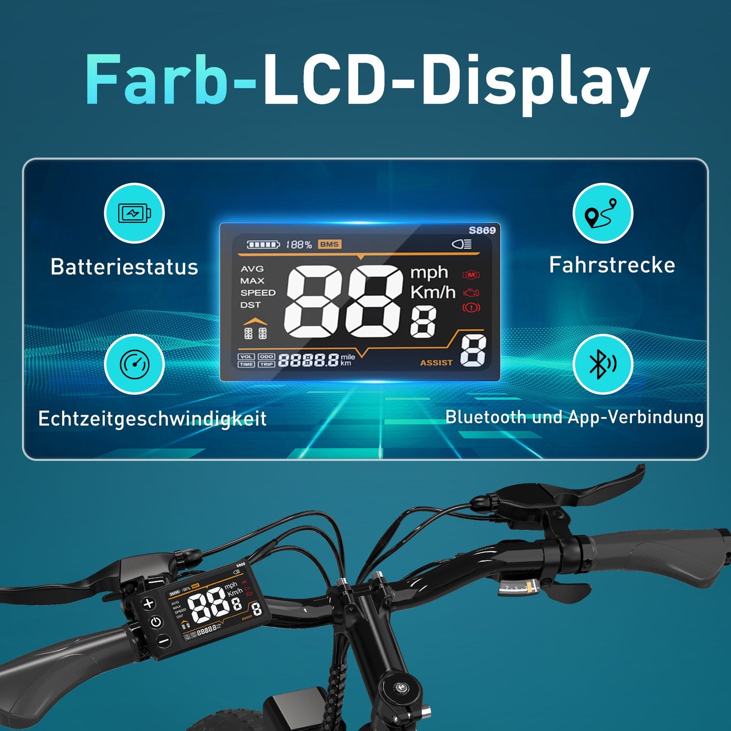 BK15 4.0 E-Velo mit Fat-Pneus